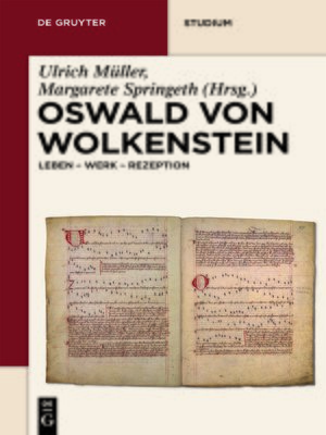 cover image of Oswald von Wolkenstein